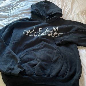 Gildan Brand Paul Mitchel Logo’d Oversized Hoodie